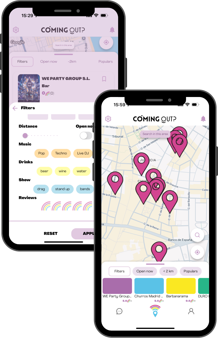 App screenshots
