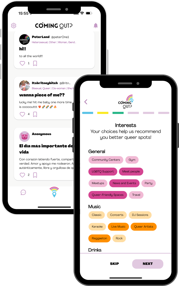 App screenshots